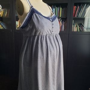 Striped Maternity Dress